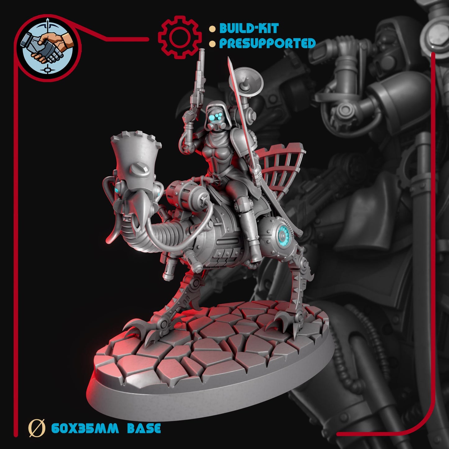 Female Machine Cult Outriders