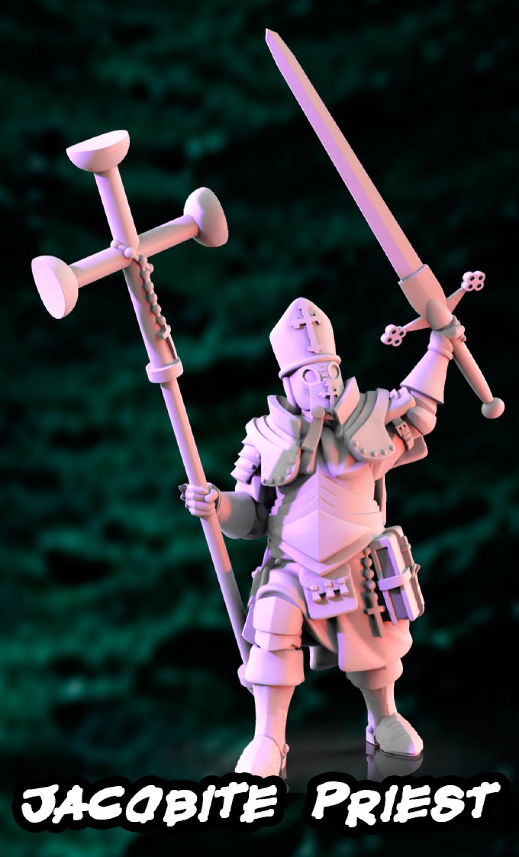 Trench Jacobite Priest