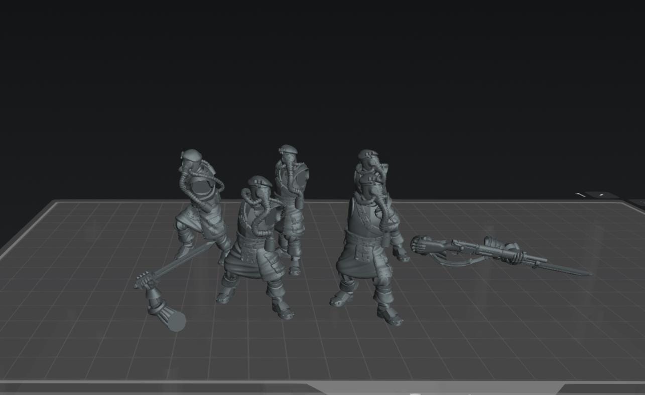 Trench Jacobite Warriors