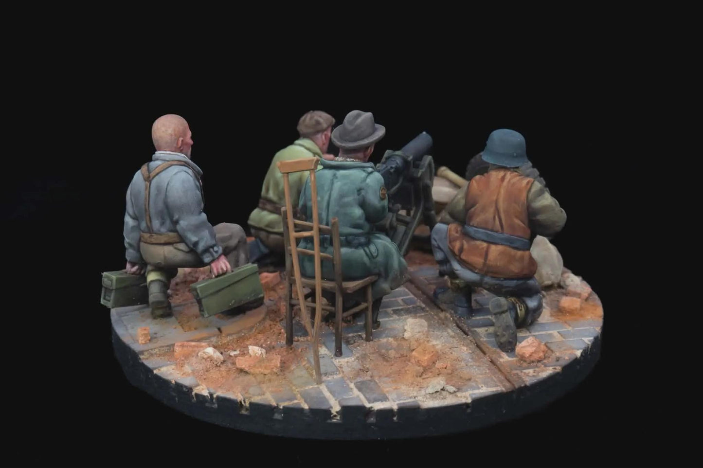 German WW2 Volkssturm Weapons Teams