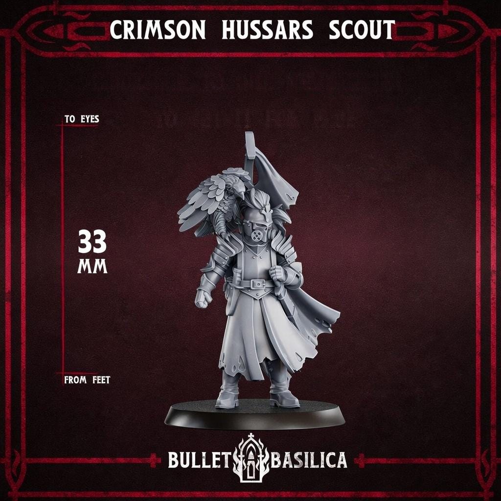 Crimson Hussars Scout Captain