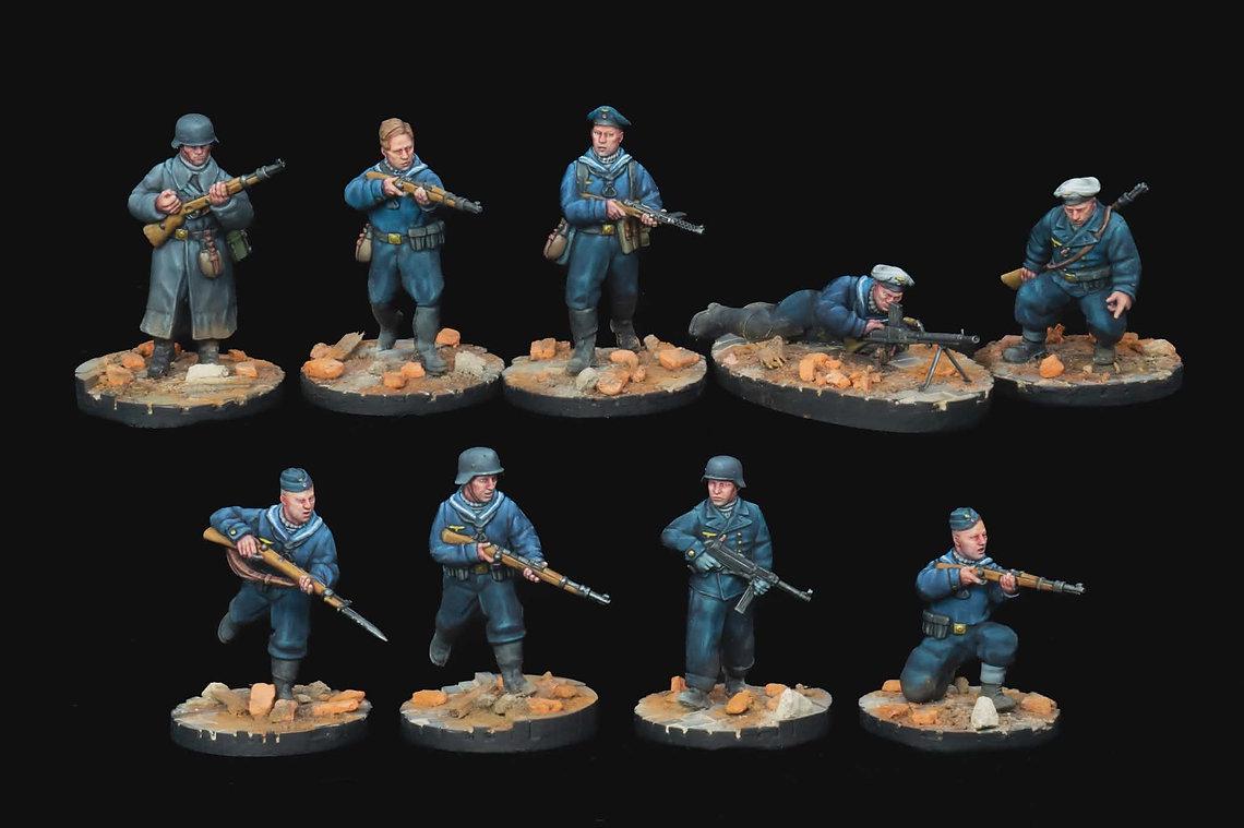 German WW2 Kriegsmarine Naval Infantry