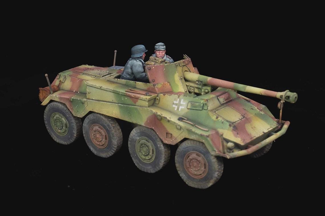 German WW2 SDKFZ 234 Armored Car