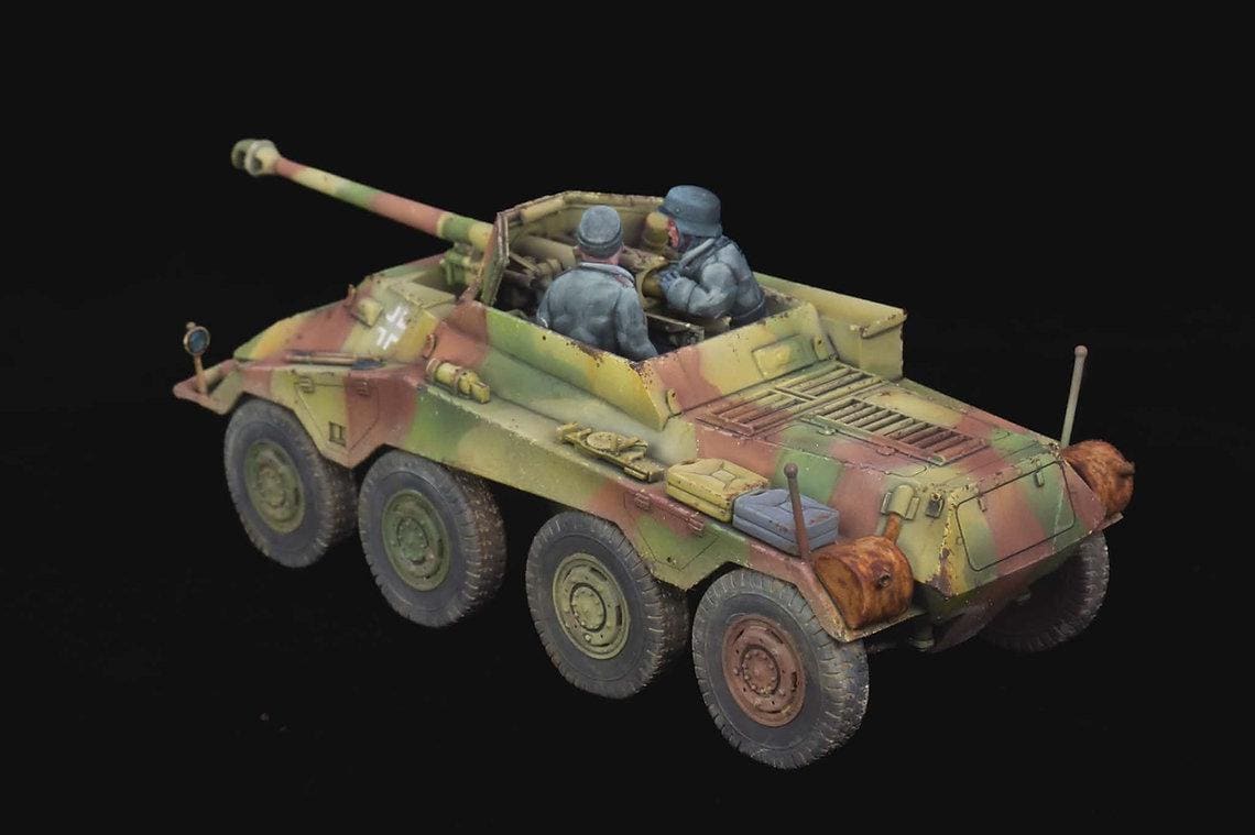 German WW2 SDKFZ 234 Armored Car