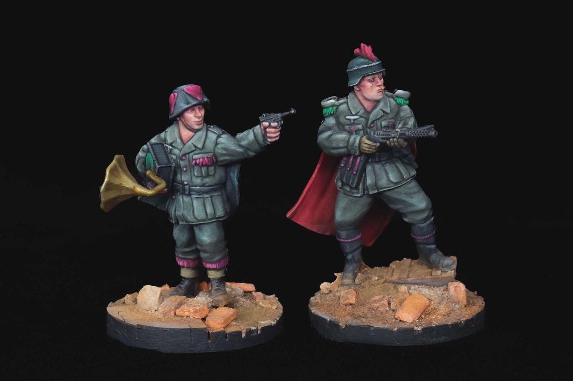 German WW2 Captain K & Company