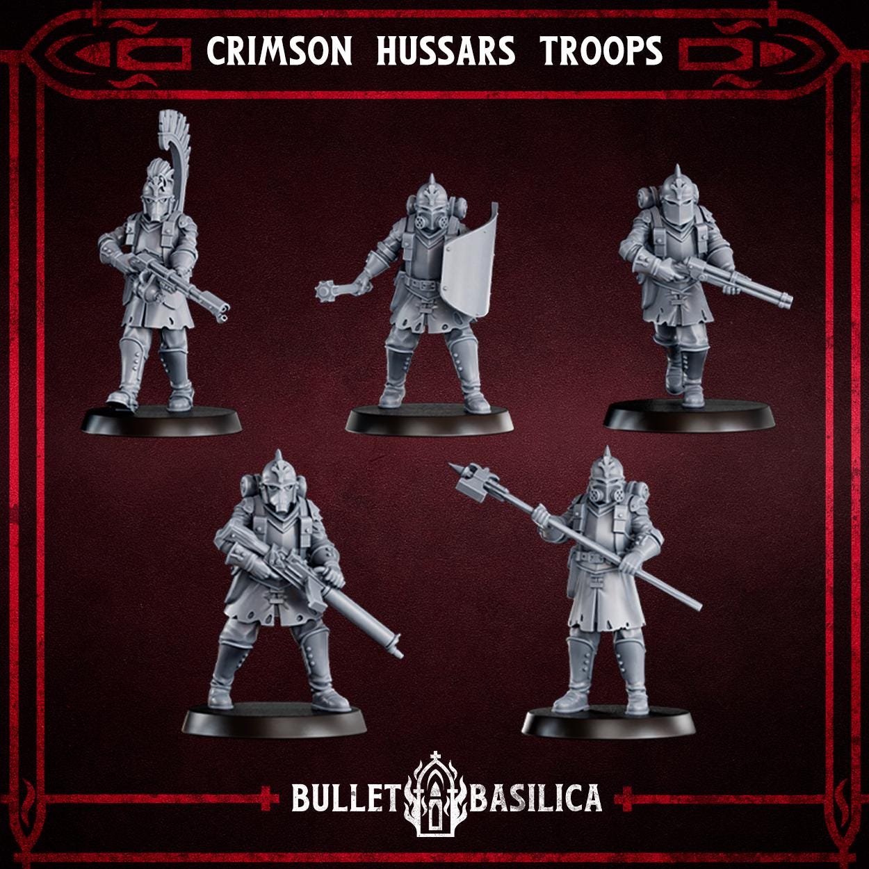 Crimson Hussars Troops