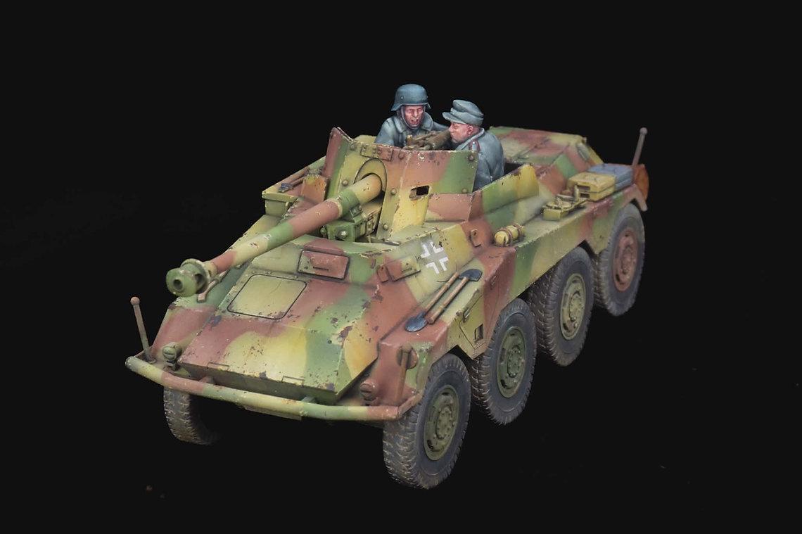 German WW2 SDKFZ 234 Armored Car