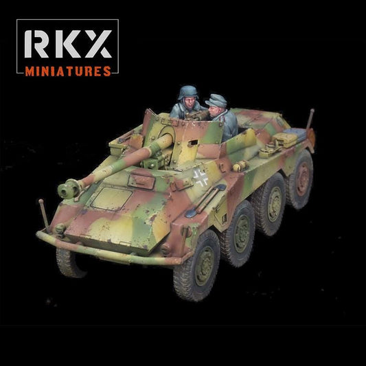 German WW2 SDKFZ 234 Armored Car
