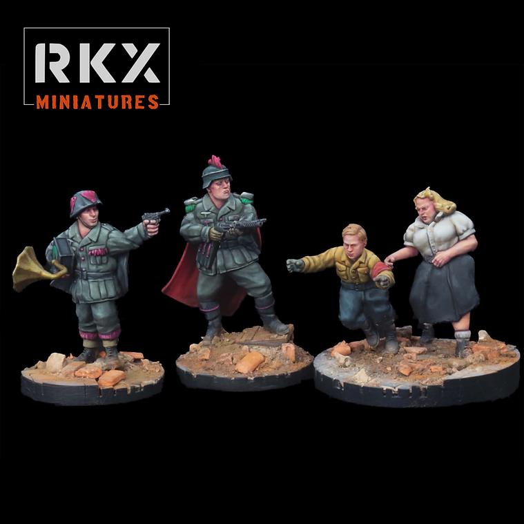 German WW2 Captain K & Company