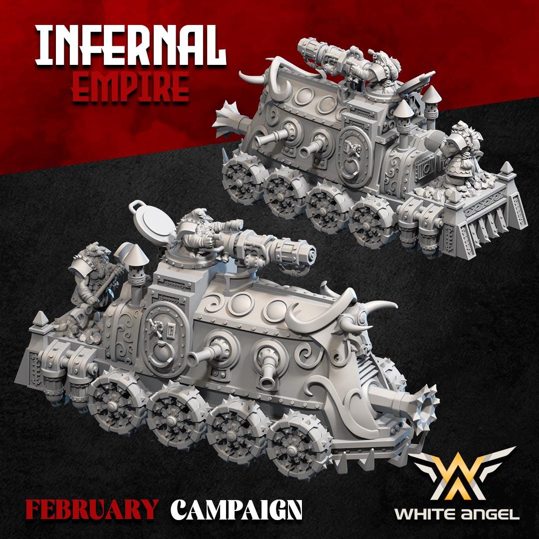 Infernal Empire - Iron Devil Steam Tank