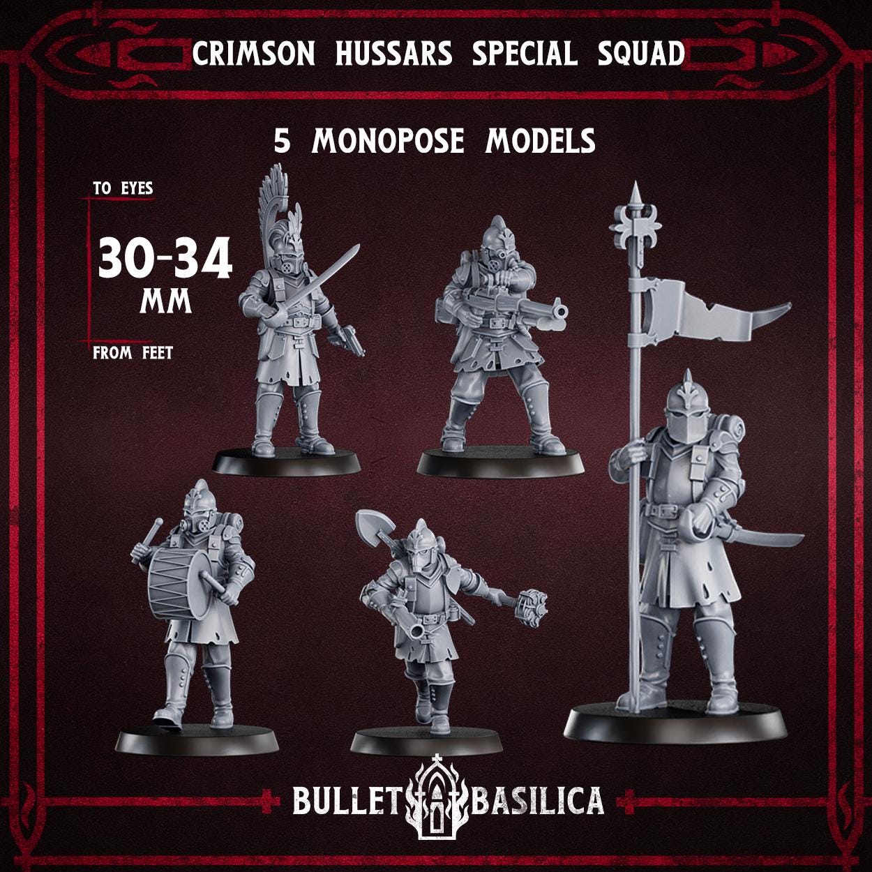 Crimson Hussars Command Squad main image