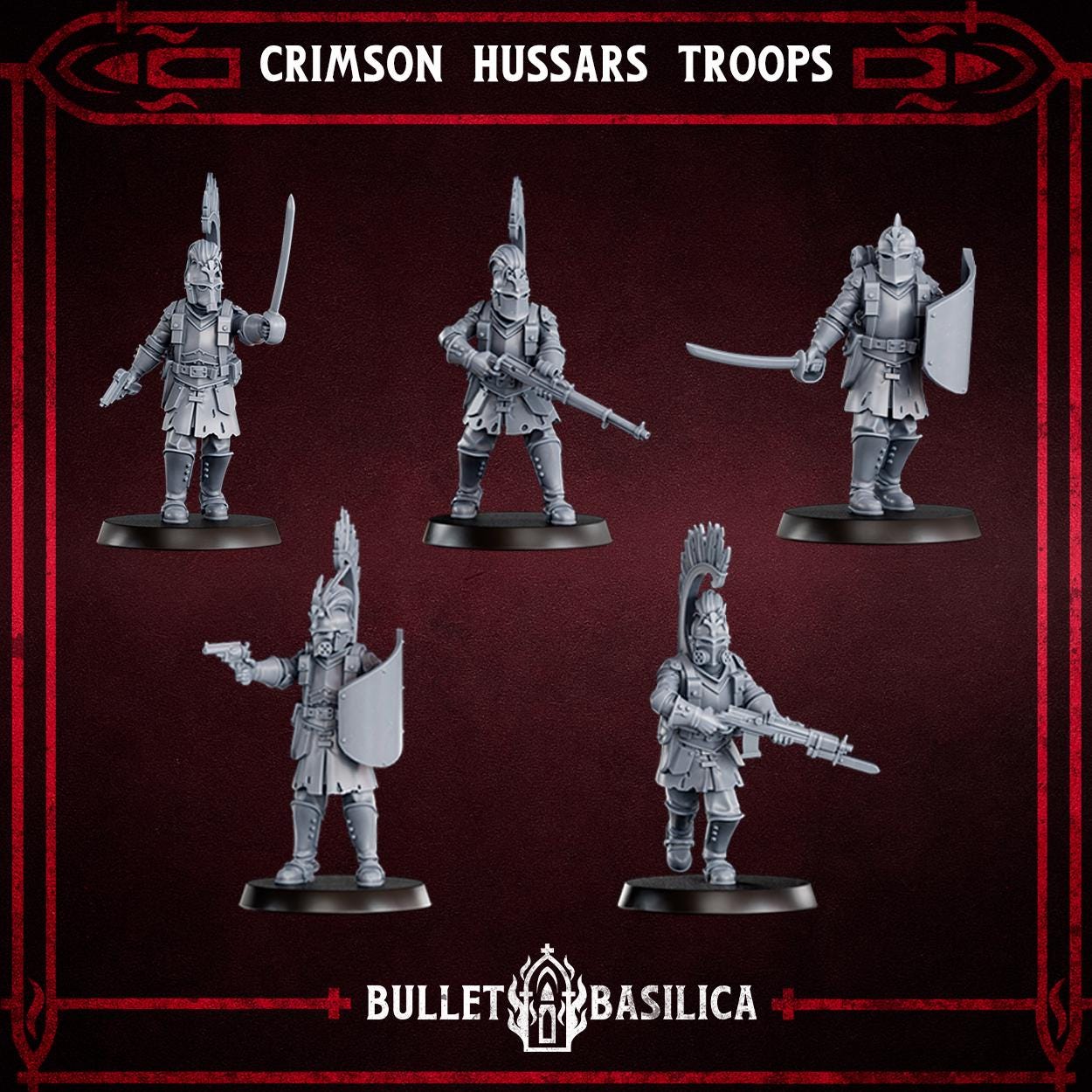Crimson Hussars Troops