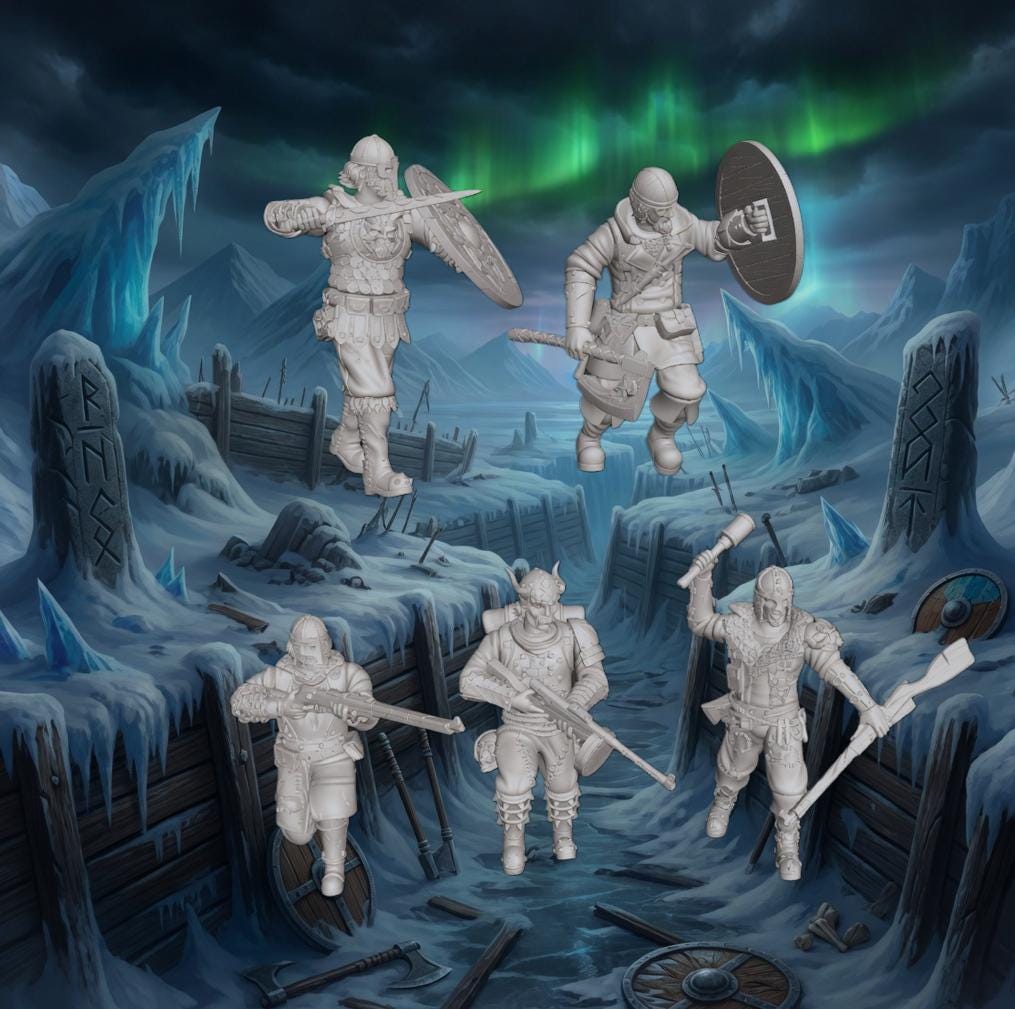 Helheim Raiders - Viking Heretic Troopers