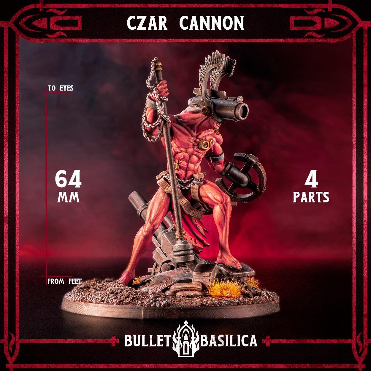 Crimson Hussars Czar Cannon
