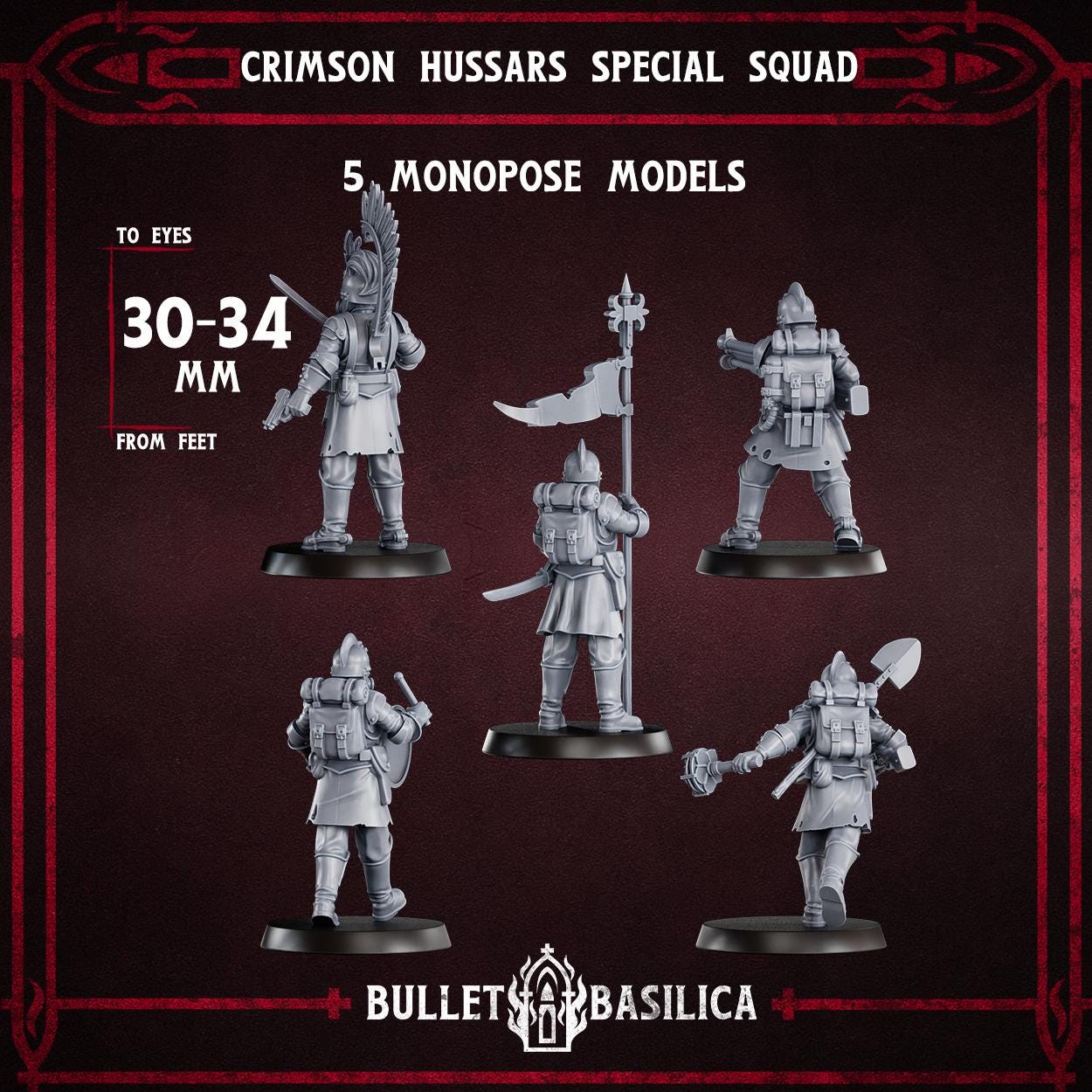 Crimson Hussars Command Squad
