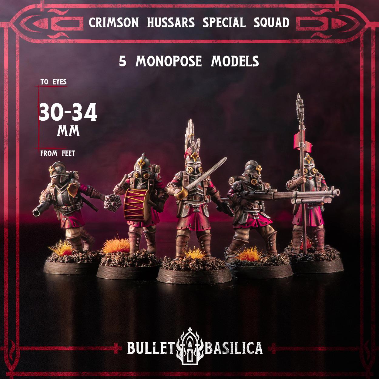 Crimson Hussars Command Squad