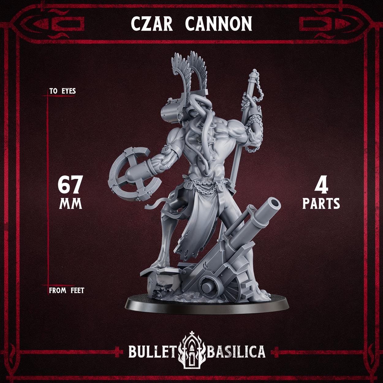 Crimson Hussars Czar Cannon