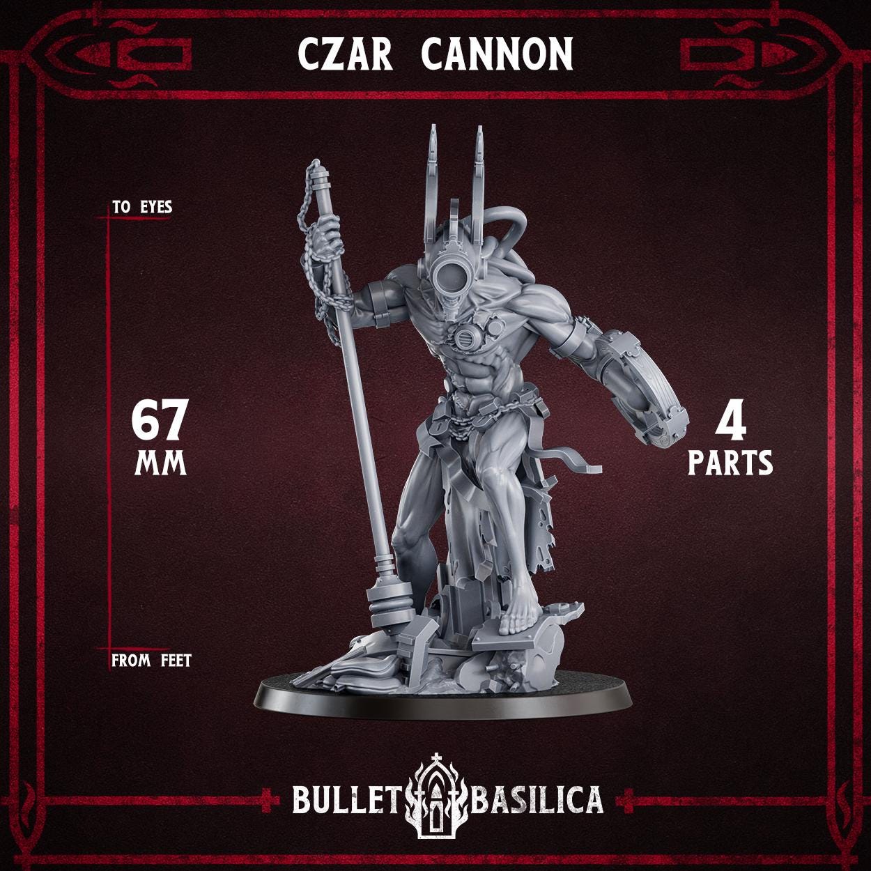 Crimson Hussars Czar Cannon