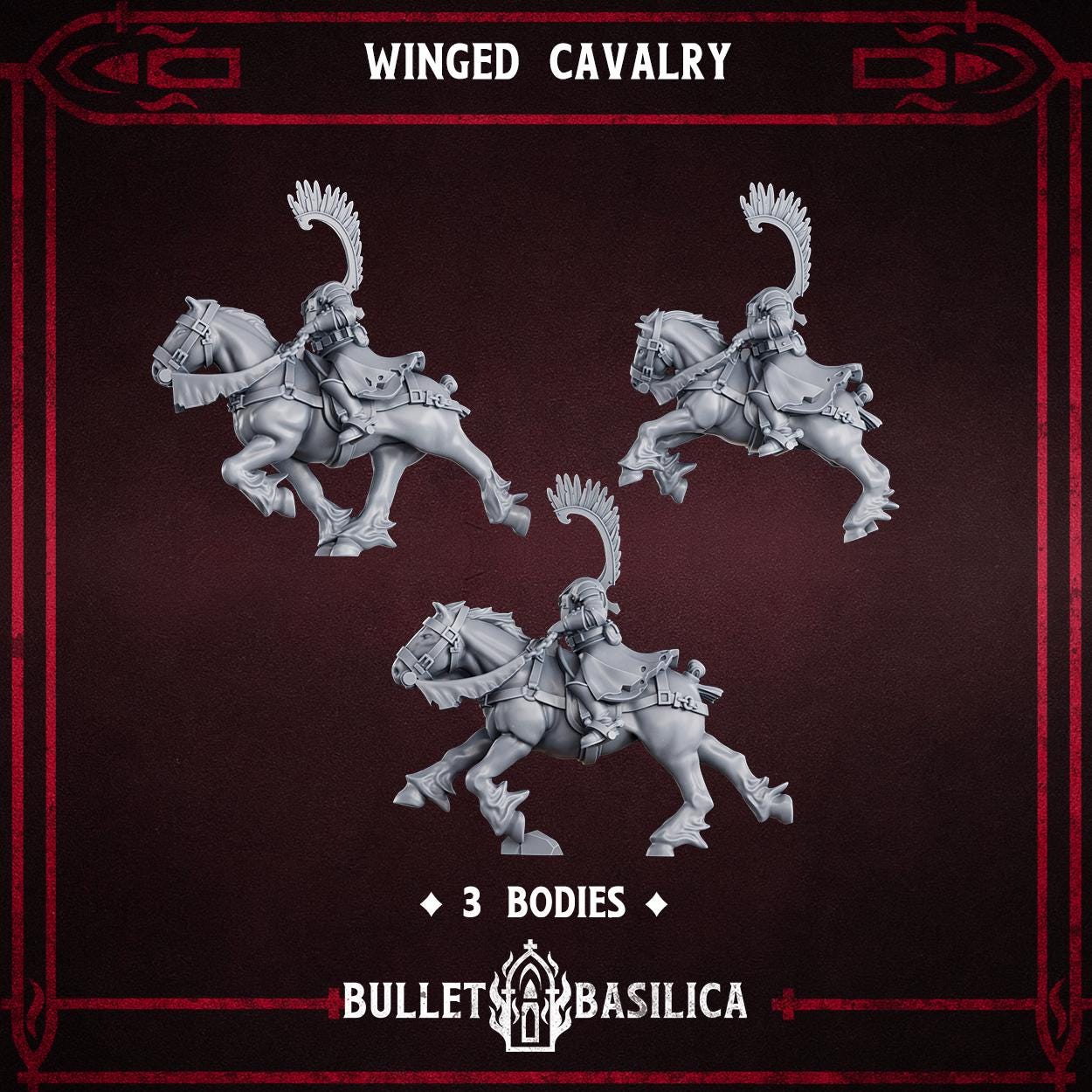 Crimson Hussars Winged Cavalry