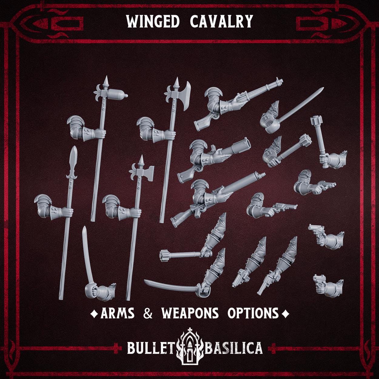 Crimson Hussars Winged Cavalry