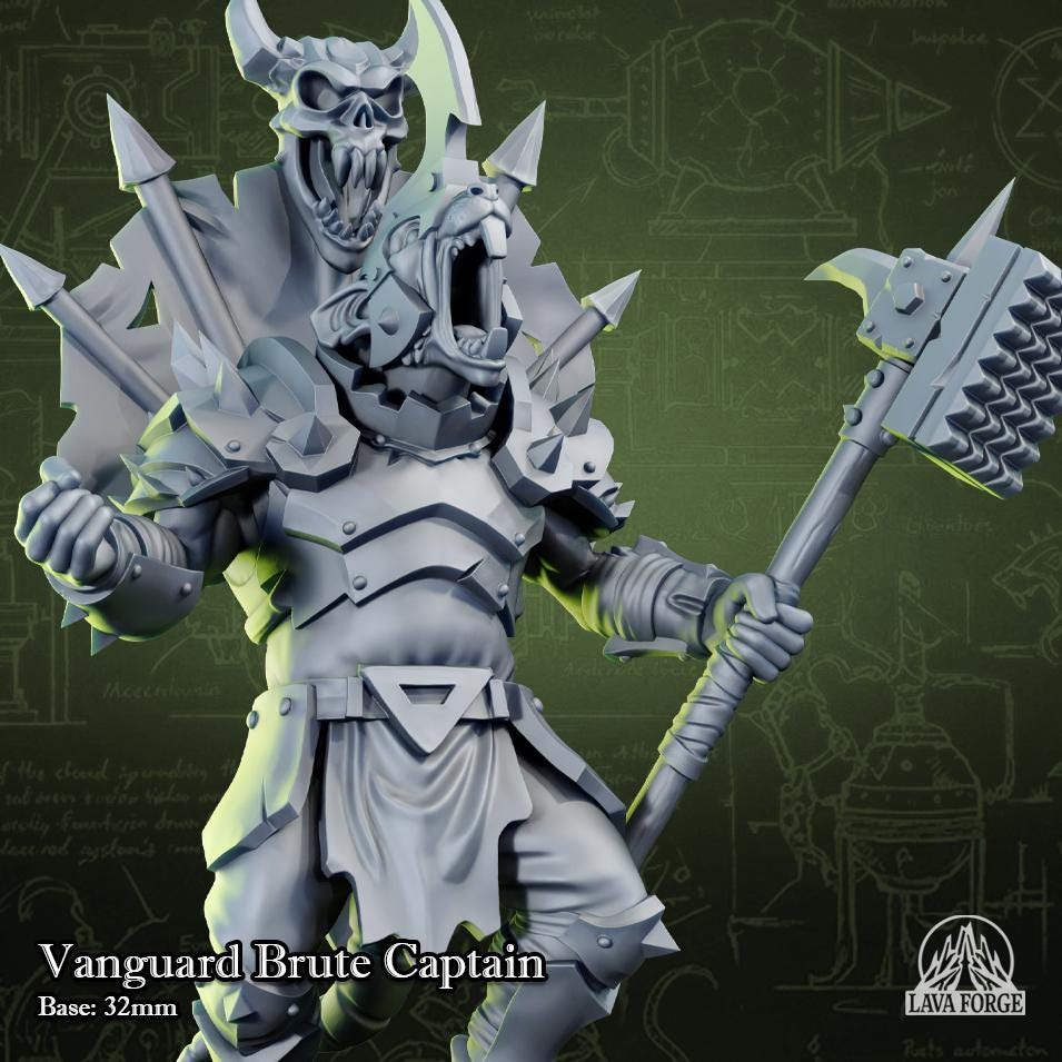 Rotten Brood Stormrat Chieftain miniature