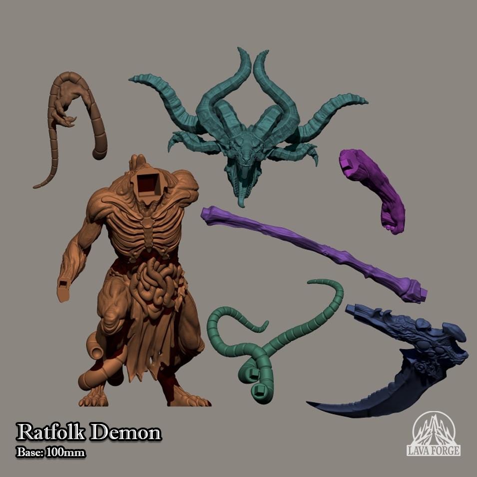 Rotten Brood Ratman Vermin Demonlord