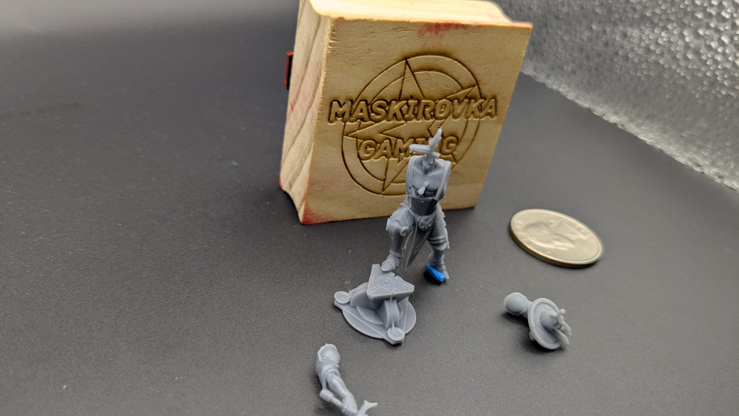 Screeching Trenchroamer - Heretic Court Chorister for Grimdark Trench Wargaming