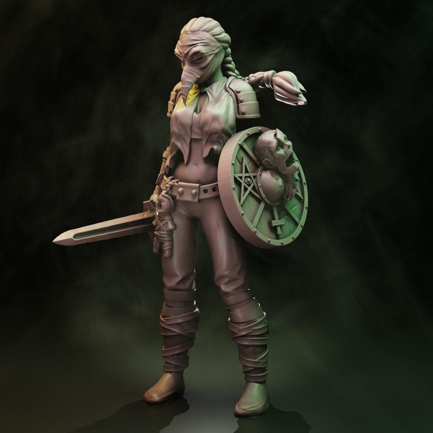 Coven of the Black Woods Heretic Court Troopers miniature
