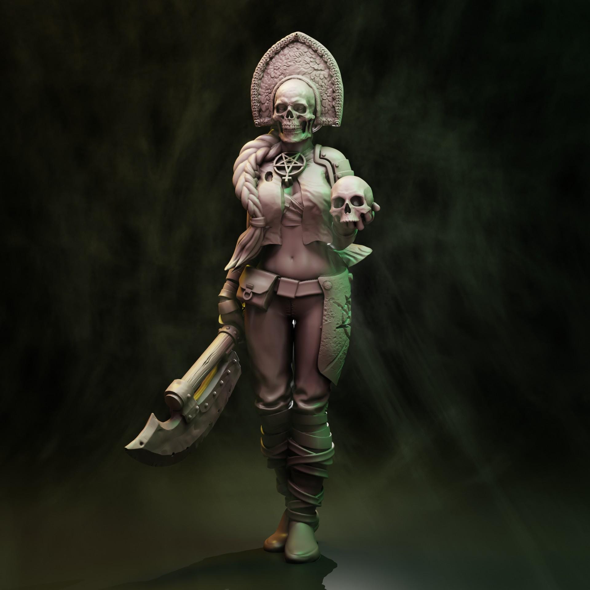 Coven of the Black Woods Heretic Court Troopers miniature