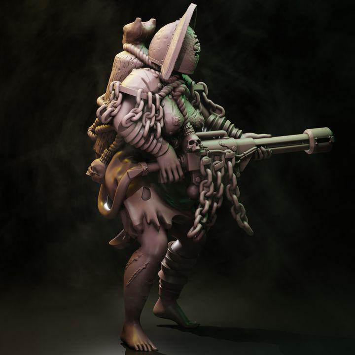Coven of the Black Woods Anointed Witch miniature