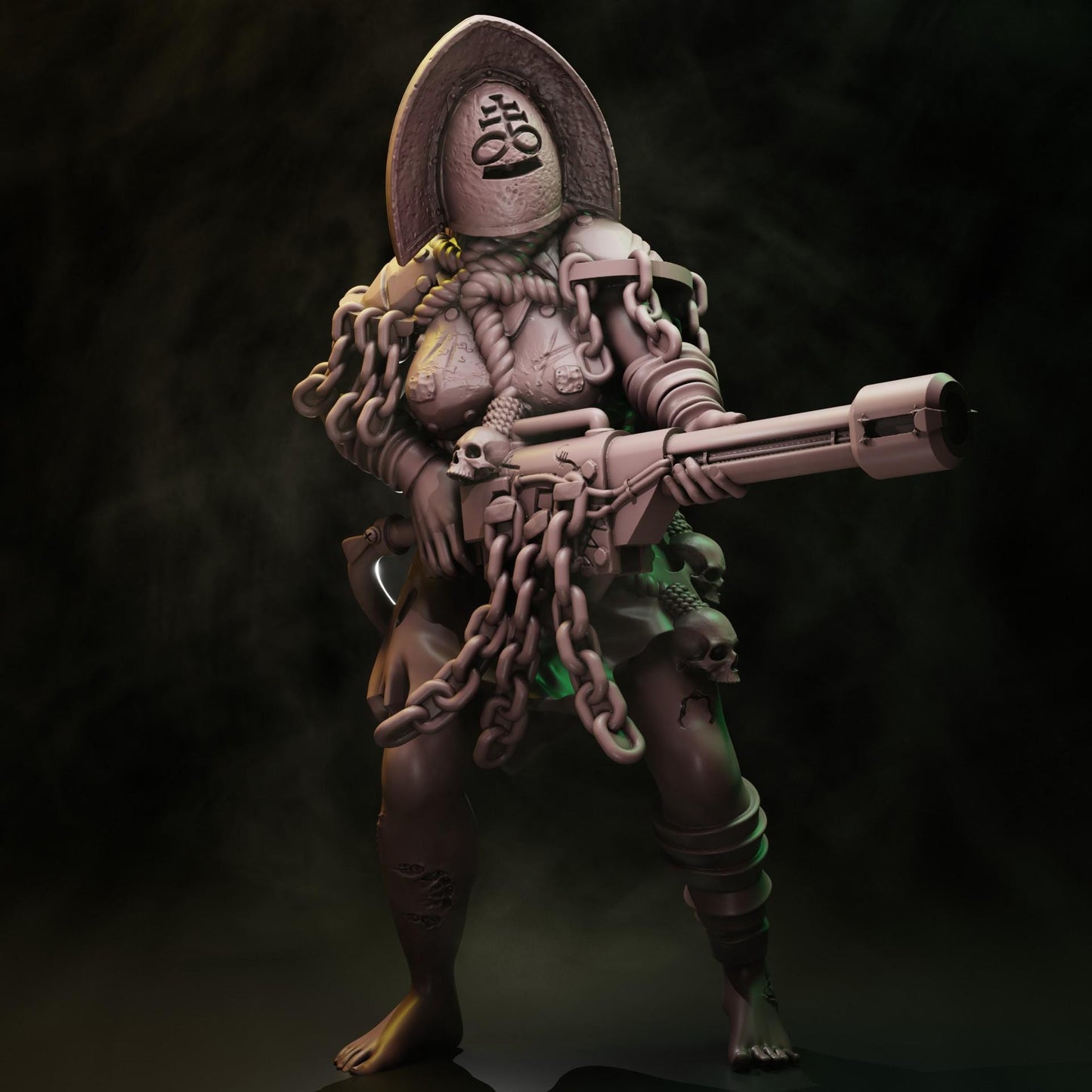 Coven of the Black Woods Anointed Witch miniature