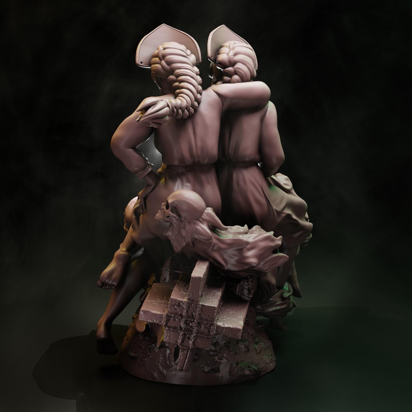 Coven of the Black Woods Bomb Witches miniature