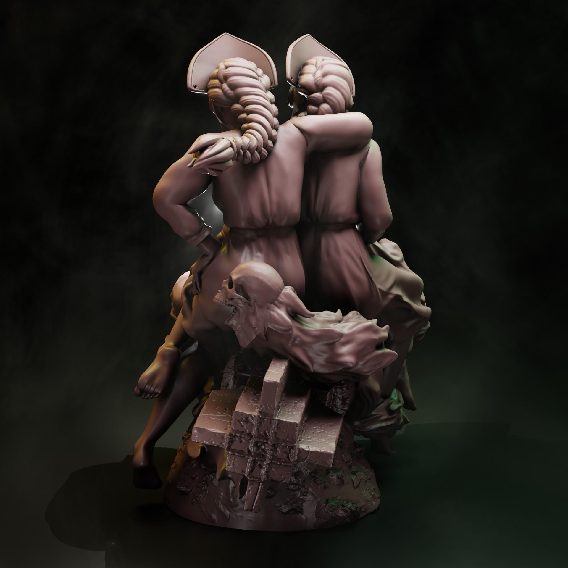 Coven of the Black Woods Bomb Witches miniature