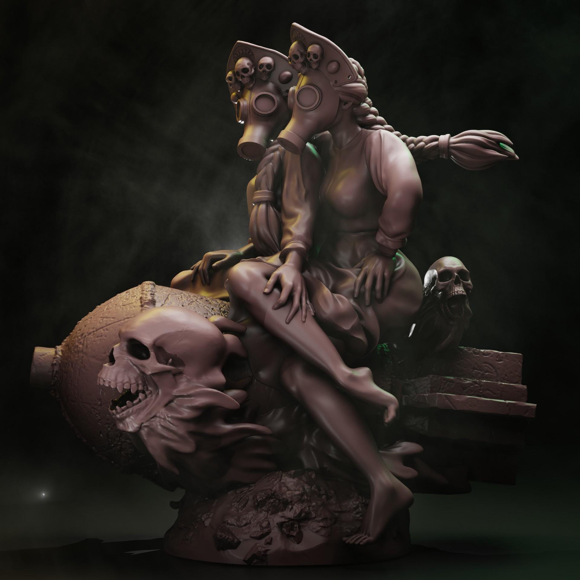 Coven of the Black Woods Bomb Witches miniature
