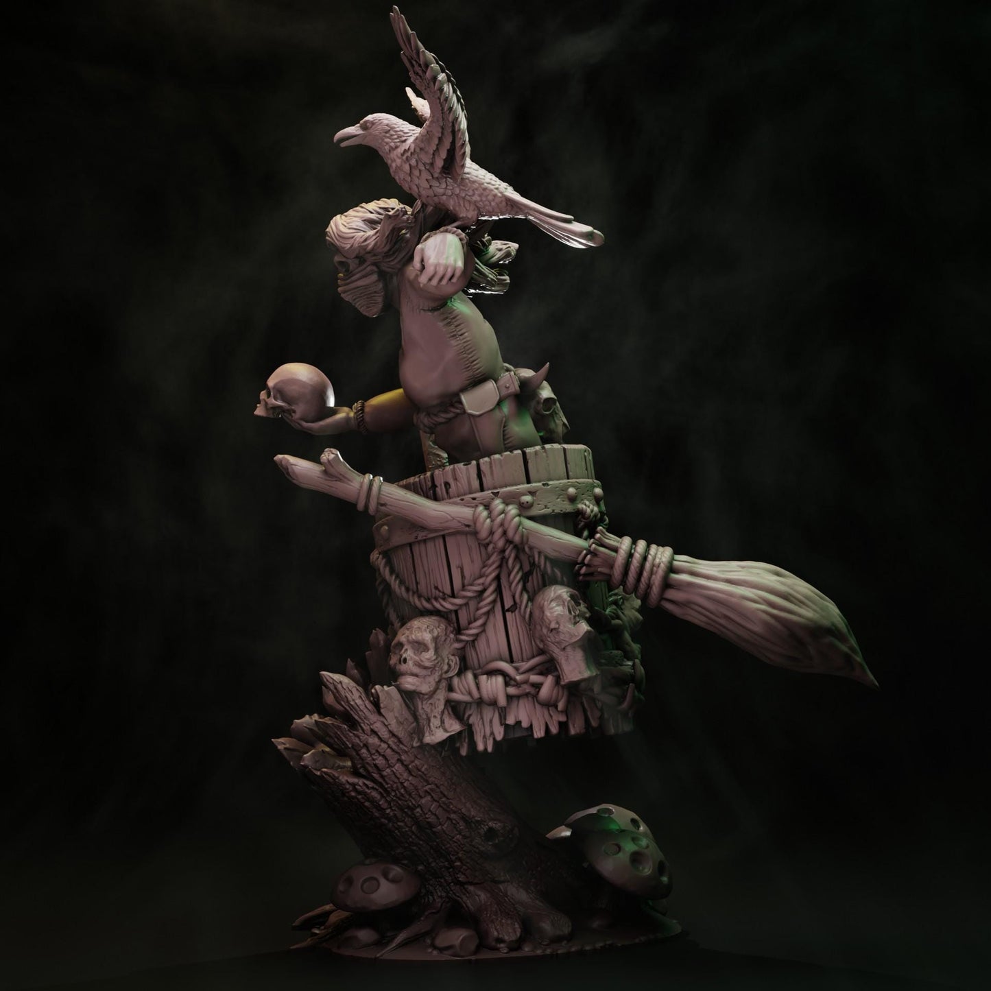 Coven of the Black Woods Baba Yaga miniature