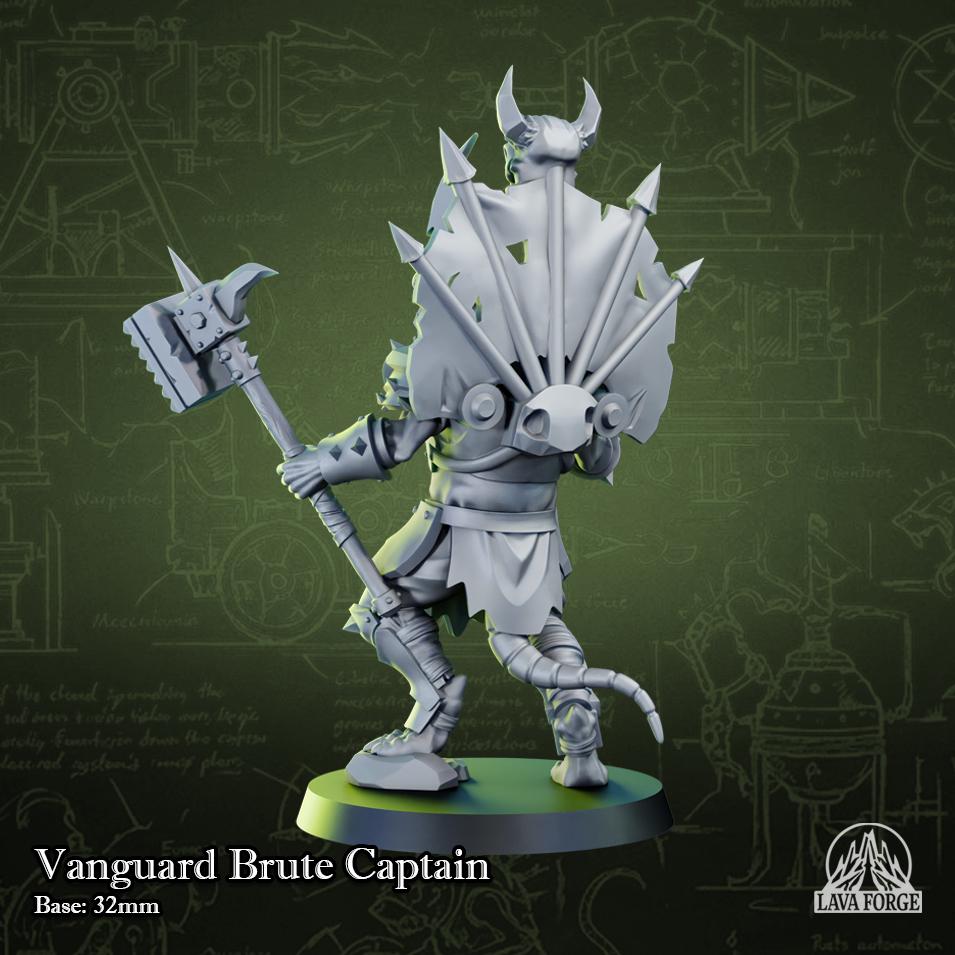Rotten Brood Stormrat Chieftain miniature