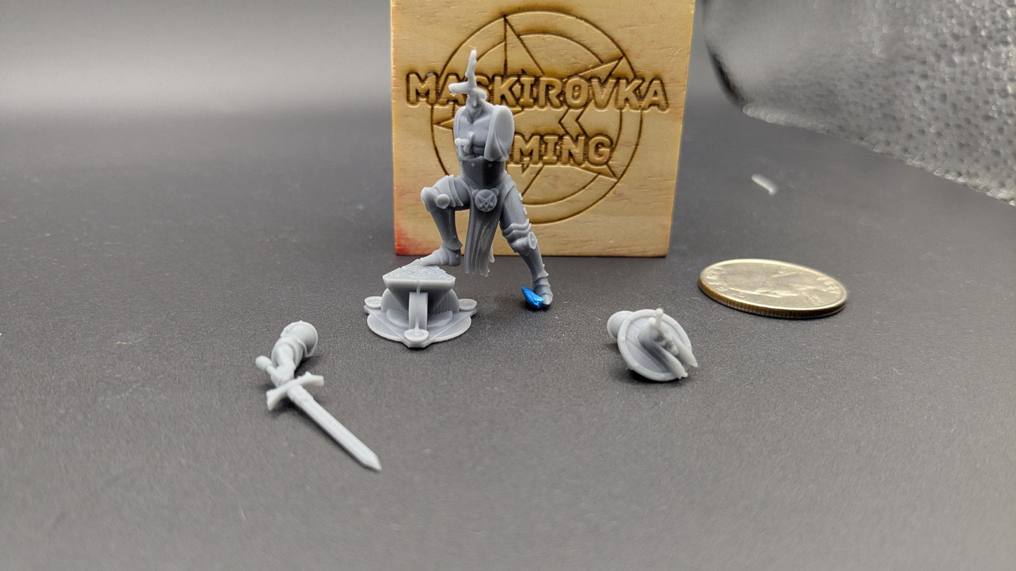 Screeching Trenchroamer - Heretic Court Chorister for Grimdark Trench Wargaming