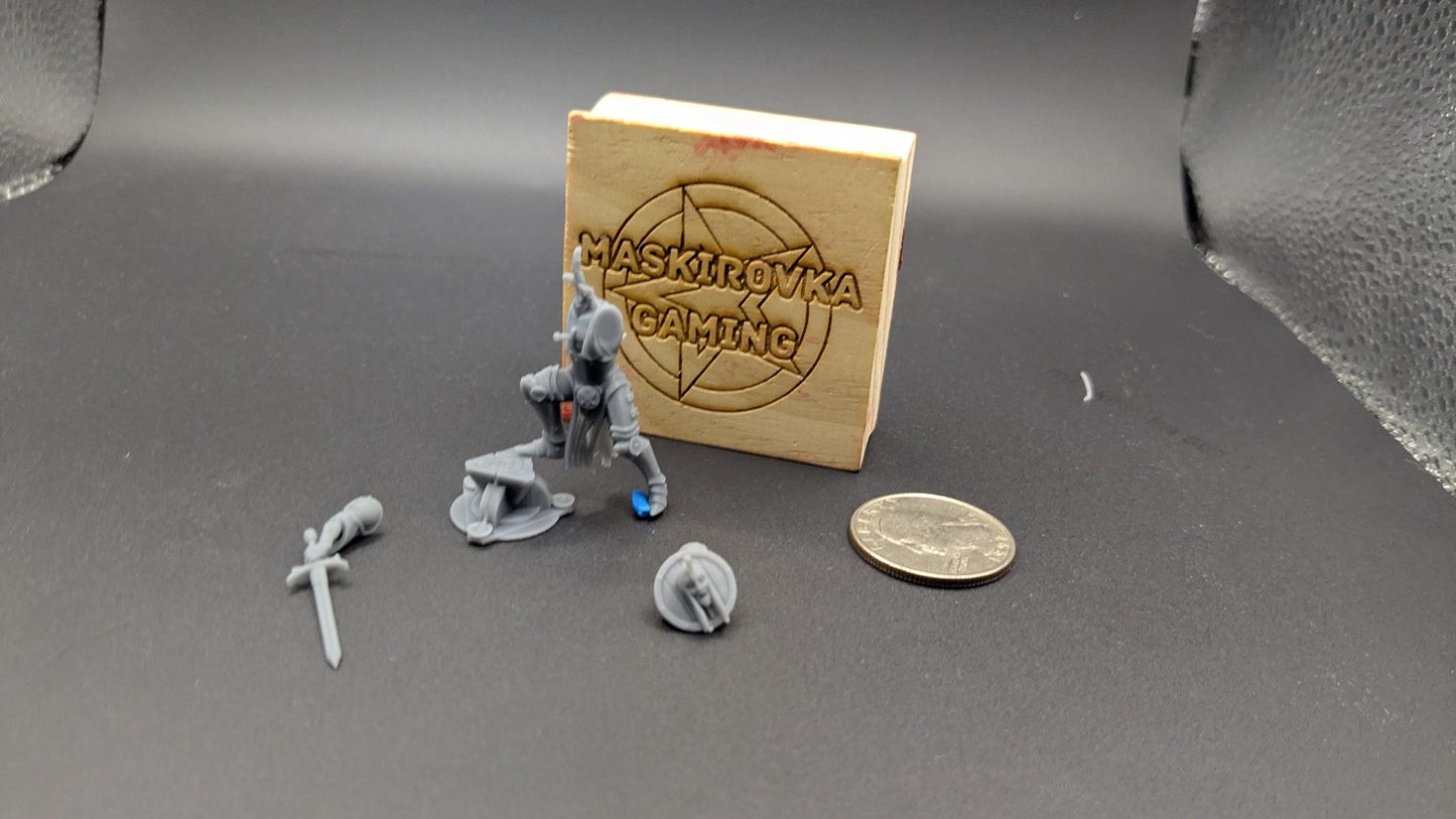 Screeching Trenchroamer - Heretic Court Chorister for Grimdark Trench Wargaming