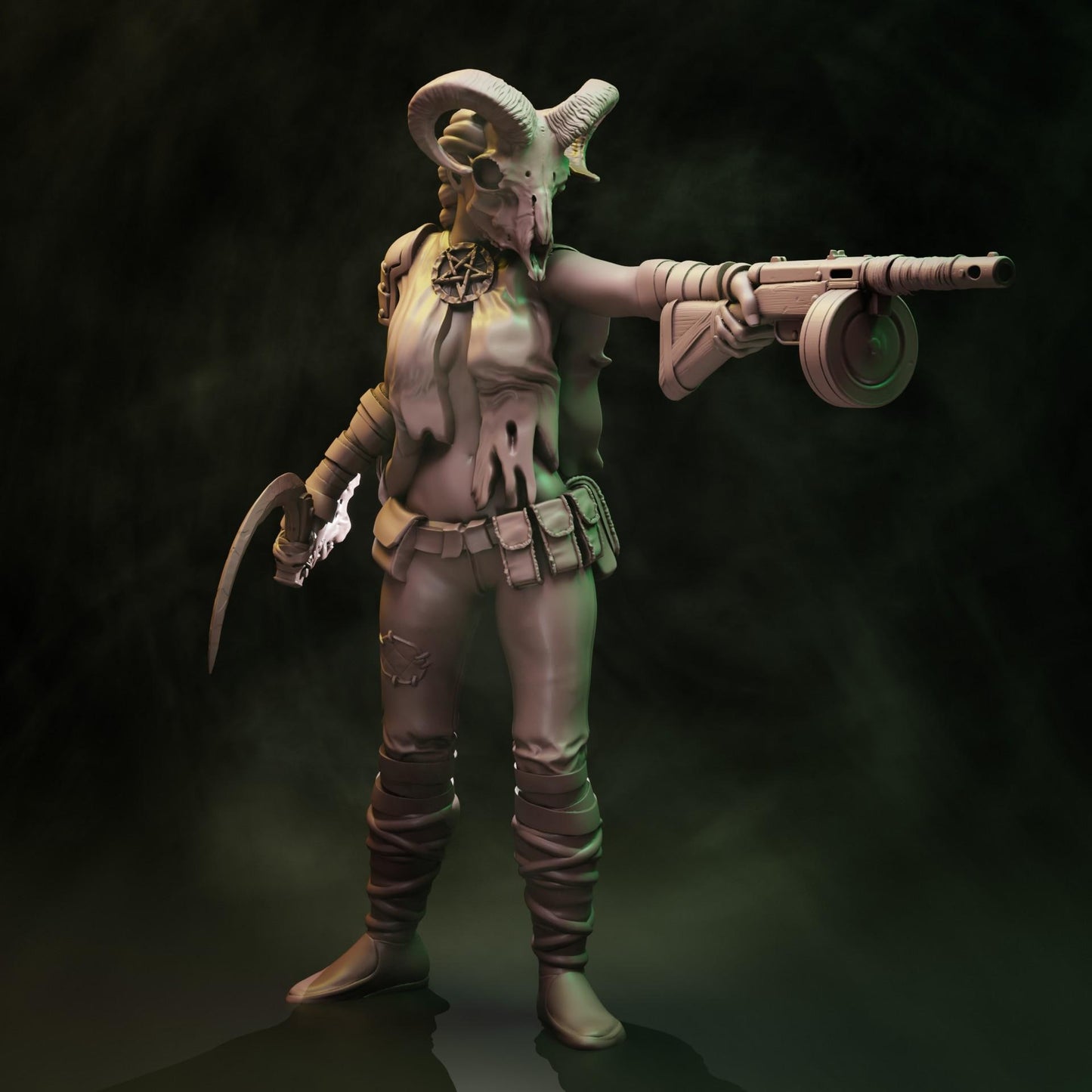 Coven of the Black Woods Heretic Court Troopers miniature