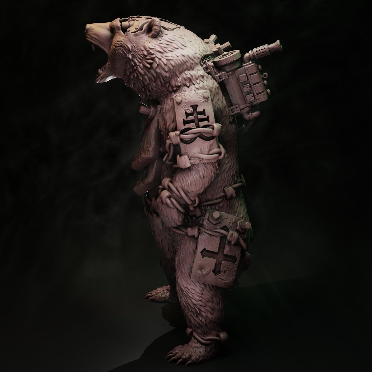 Coven of the Black Woods Heretic Bear miniature