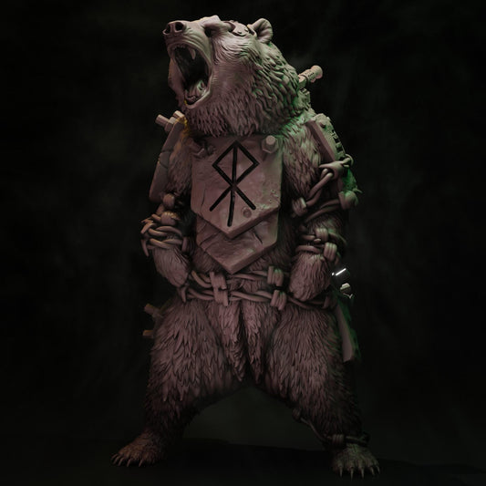 Coven of the Black Woods Heretic Bear miniature