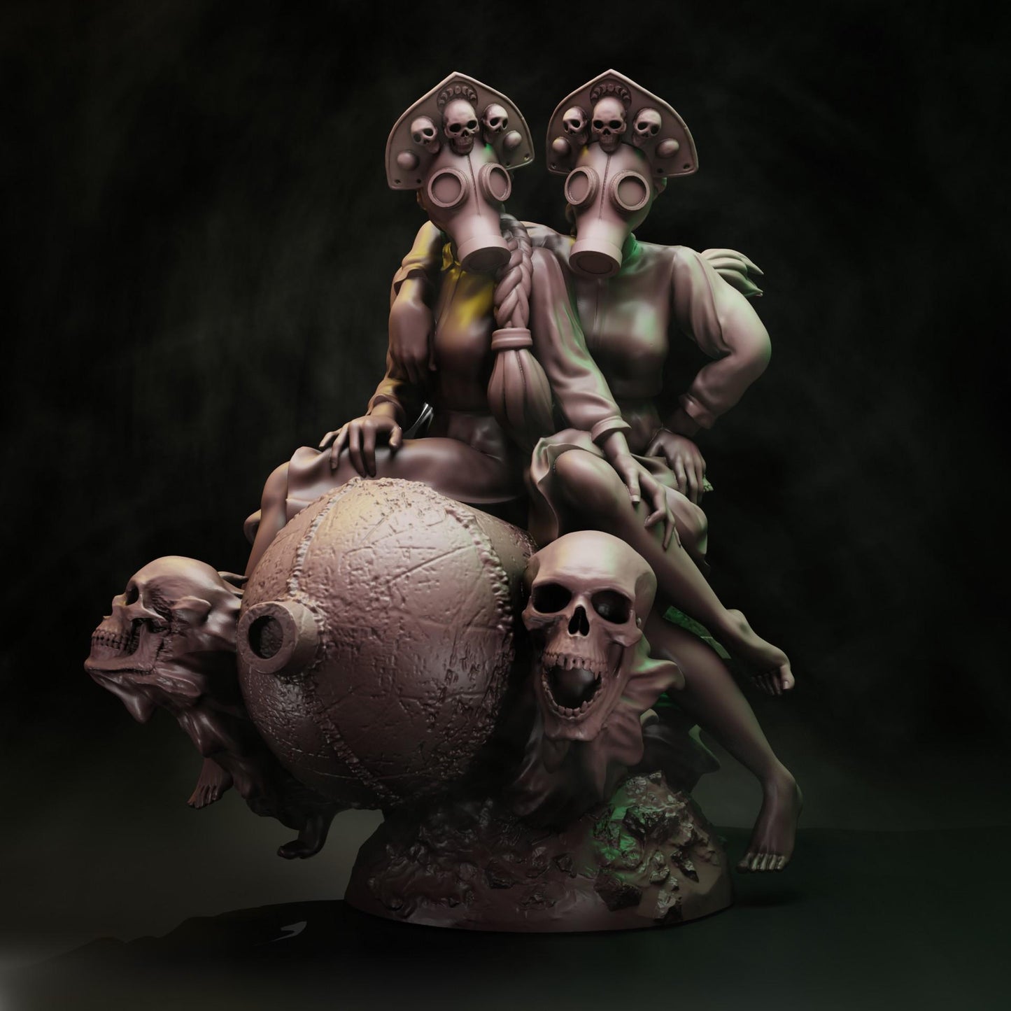 Coven of the Black Woods Bomb Witches miniature