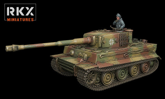 German WW2 Tiger I Panzer Tank miniature