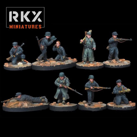 German WW2 Youth Wing Infantry miniatures