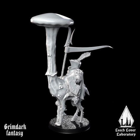 Mushroom Knight Turnip28 mounted snob miniature