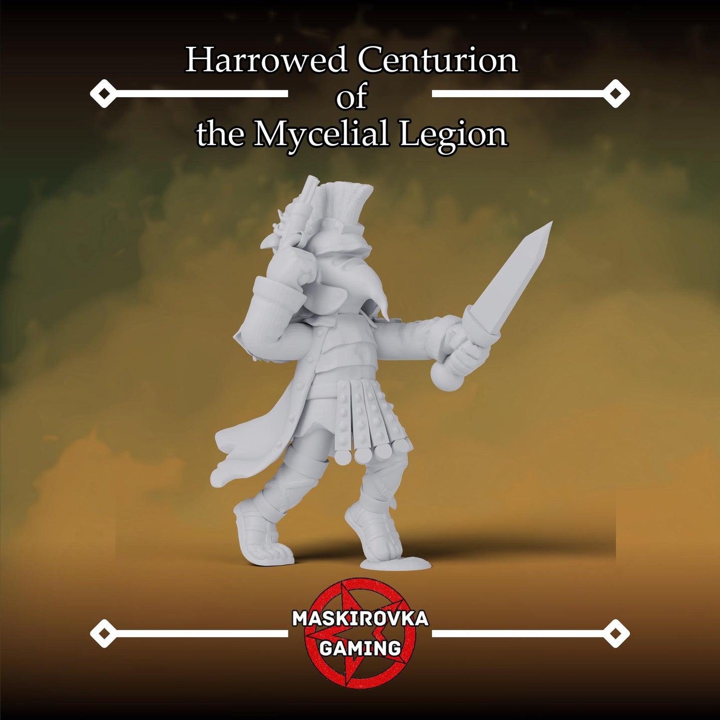 Harrowed Centurion Turnip28 Roman snob miniature