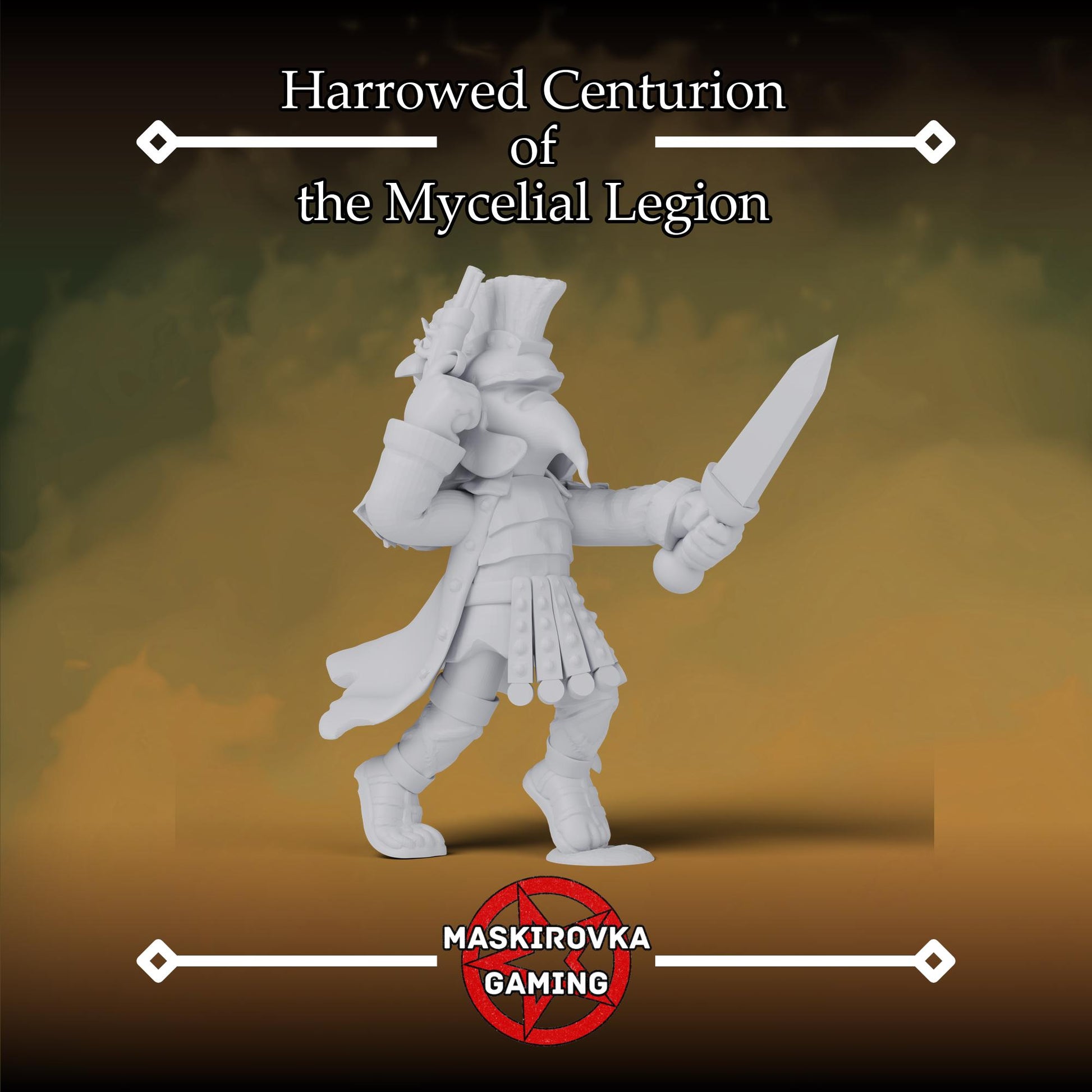 Harrowed Centurion Turnip28 Roman snob miniature