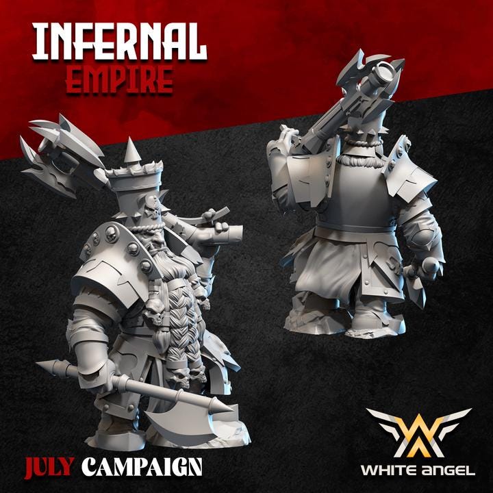 Infernal Empire - Havoc Dwarf Warlord Despot