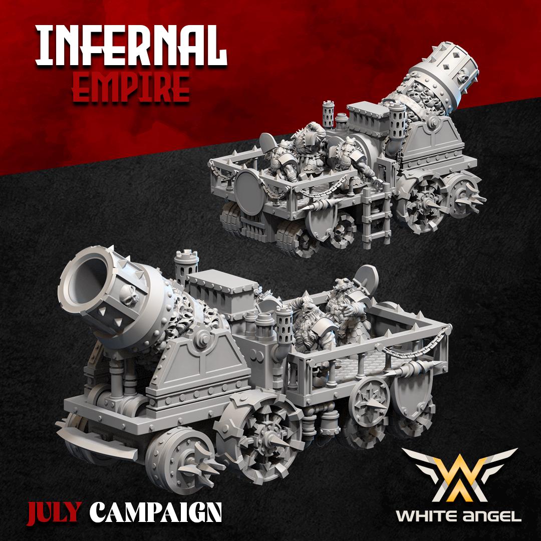 Infernal Empire - Havoc Dwarf Torment Mortar Cannon