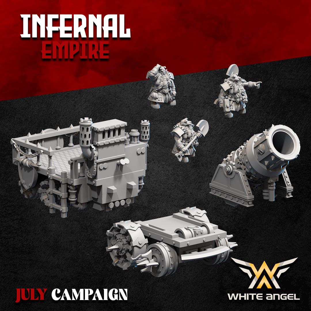 Infernal Empire - Havoc Dwarf Torment Mortar Cannon